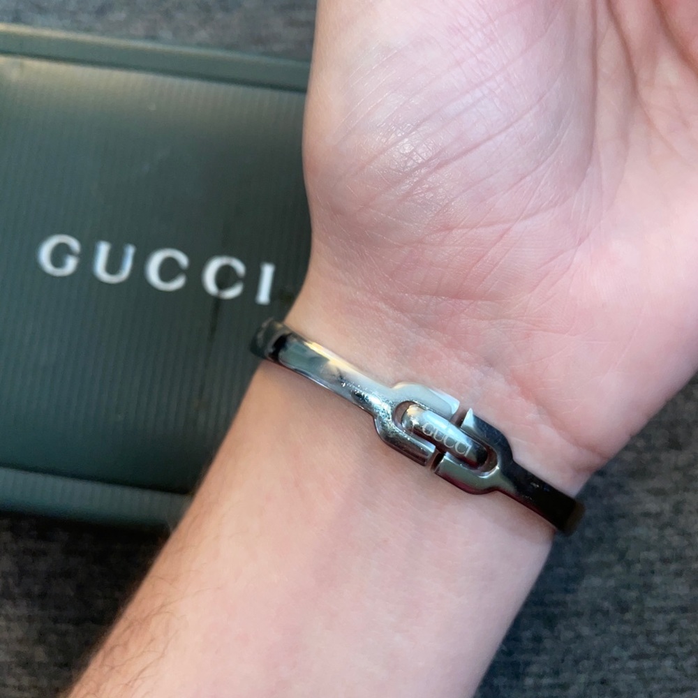 Gucci: Women’s Timepiece, Rectangle, Black 6800l - image 8